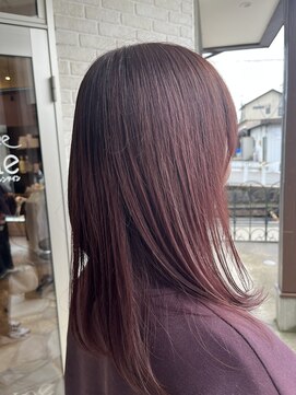 ヘアーメイク バレンタイン(hair make valentine) レッド