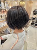 ワンホンレイヤー/ミルクティーブロンド/ダークブルー/小田原