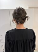 ブリーチなしカラー/ヘアアレンジ/ヘアセット/福岡/10代20代30代
