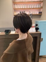 ハロ 蕨(HALO) ショート×アッシュブラウン 【木村 波果】