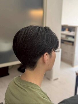 エリン バイ リル ヘアー 本陣(eLin by LiL hair) 刈り上げマッシュ/マッシュスタイル/韓国風メンズスタイル