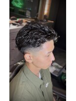和流(oryu)&nbsp;スキンフェード×サーフカール