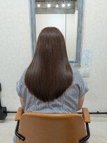 ニコ(nico)&nbsp;縮毛矯正&オリーブグレージュ☆