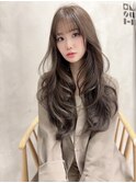 大人韓国ロング/くびれレイヤーヘア