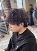 【山本智文】メンズマッシュスパイラルパーマ
