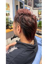 フェリセスアットヘア(Felices at Hair) メンズウルフ×ツーブロック