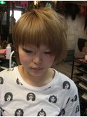 刈り上げ変形マッシュ♪