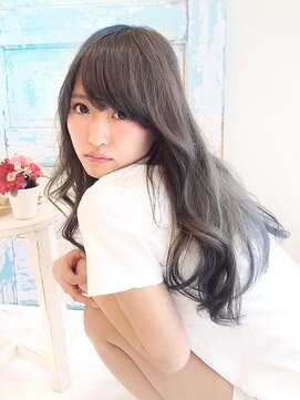 フェリシータ 緑地公園店(felicita) グレーアッシュグラデーションカラー♪毛先ラベンダーブルー