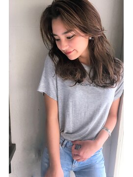 リマ(RIMA) 【RIMA】 外国人風☆クセ毛風なラフカール×ルーズパーマ