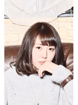 バーニー ヘア ラウンジ(Burny hair lounge) ☆切りっぱなしボブ☆