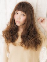 アジールヘア 所沢プロペ通り店(agir hair)&nbsp;甘辛mixウェーブ　ガーリースタイル