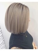 *ミルクティーベージュ×ケアブリーチ*