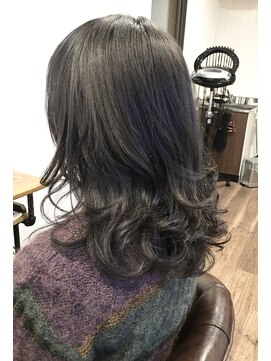 テト(hair&design teto) シルバー系アッシュカラー