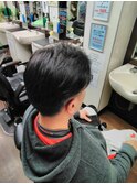 バーバーツーブロメンズスパグラデーションショート30代40代50代