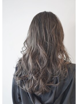 サロン マーニ(salon m ni) こだわりのグレージュ/ハイライト/ロングヘア