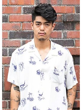 エヌドットバーバー ヒロオ(N.BARBER HIROO) 外国人風 グランジウェーブパーマ【広尾】<理容室>
