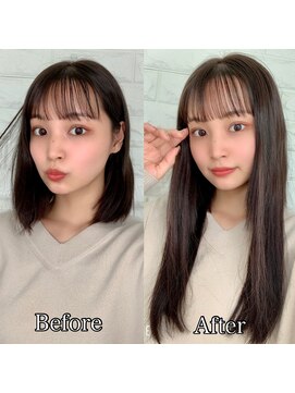 フィーネ 池袋(Fi-Ne) #プルエクステ#池袋#ダークアッシュ