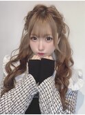 【ROULAND坂本】編み込みリボンツインテール