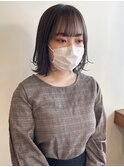 【MIO】グレージュ×ボブ