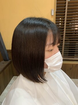 コノア スパーク(Conoah spark) ナチュラル縮毛矯正/レイヤーカット