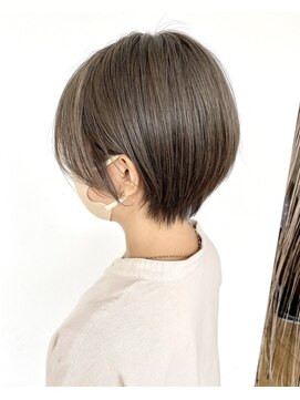 ヘアーデザイン シーベル(HAIR DESIGN SEA BELLE) ハイトーン+ショートヘア