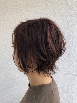 ドゥ スタイル 三国ヶ丘店(Duex Style) 30・40代白髪カバー☆ブリーチハイライト×ライラック×ラセット