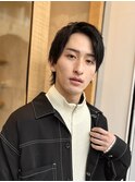 ショートウルフ×アップバング