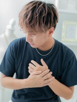 モッズヘア 上尾西口店(mod's hair) ツートンカラーくせ毛風ツーブロックパーマa上尾20代30代40代!