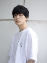 メンズヘアナチュラルムーブショートおしゃれマッシュ