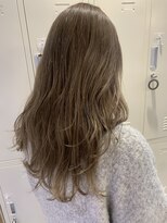 リタ(rita.)&nbsp;大串弥生◎ ダブルカラー　グレーベージュ