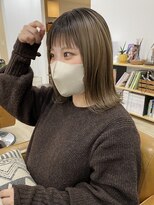 メアリー バイ メリー(marry by merry)&nbsp;【立町メアリーバイメリー】☆ケアブリーチ×アッシュグレー☆