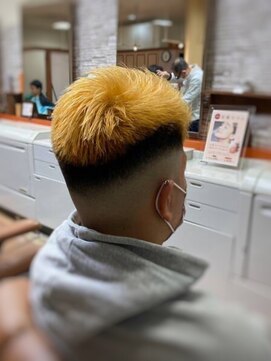 アポロカットステージ 相模大野店 アップバング/ツーブロックマッシュ<理容室>[メンズ/相模大野]