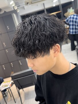 オーバルバイアピッシュ(OVARL by apish) 縦落ちパーマ