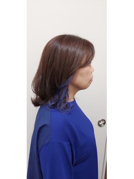 ビューティーマーケット アングゥ イオンモール名取(BEAUTY MARKET ungu) ブルーパープル