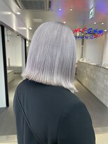 ゲーム 原宿店(GAME)&nbsp;シルバー/ダブルカラー/ケアブリーチ/髪質改善