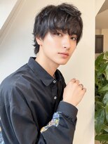 20代30代メンズツイストパーマ束感トラッドおしゃれ感ショート