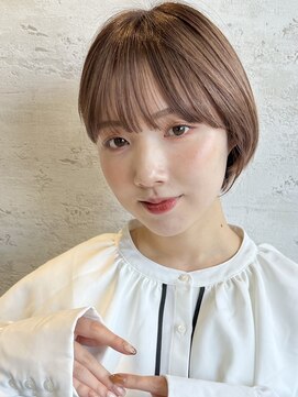 ハルキミナト ジャパン トウキョウ(HARUKI MINATO japan TOKYO) 30代40代50代耳かけショート前髪なしハンサムショートカット