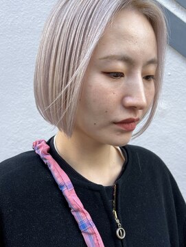 サル(saru) ☆ハイトーンヘア×ボブ☆