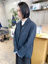 フィーカ(Fiika)&nbsp;ボブ/ネイビーブルー【肥後橋】