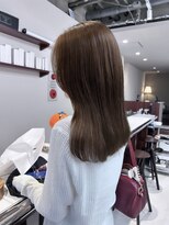 ルックアット(Look at)&nbsp;【Look at】20代30代40代アッシュベージュカーキベージュミディ