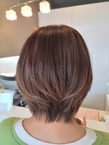 キューティ 福久店(CUTiE)&nbsp;前下りショートボブ