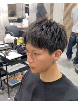 ビカムメンズヘアー 栄店(become men's hair)&nbsp;スパイキーショート×アップバング