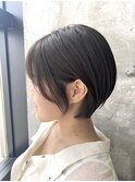 #ショートカット#ショートヘア#ダークブラウン#10代#20代#高知