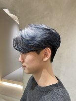 ニコ トウキョウ ヨコハマ(nico)&nbsp;センターパート/ニュアンスパーマ/メンズカット/カルマパーマ