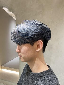ニコ トウキョウ ヨコハマ(nico) センターパート/ニュアンスパーマ/メンズカット/カルマパーマ