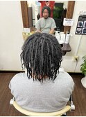 ソフトドレッド　逆毛ツイストパーマ