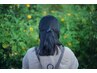 【白髪染めはがし】カット＋ダブルイルミナカラー