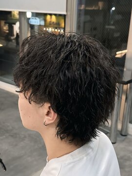 バース バイ ハピネス(BIRTH by happiness) ツイストスパイラルパーマツイストパーマメンズマッシュパーマ