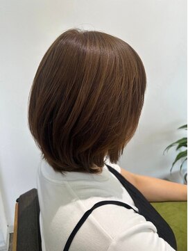 いろ髪 川口店 メンテナンスカット×根元カラー