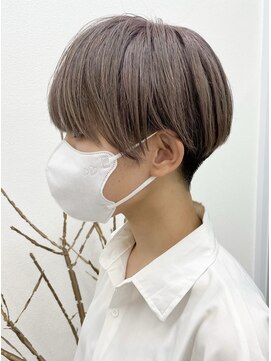 エン 吉祥寺(EN) 20代30代40代前下がり耳掛けショートボブ丸みショート◎